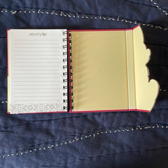 Mickey Autograph Mini Notebook - Red - Picture 10 of 15